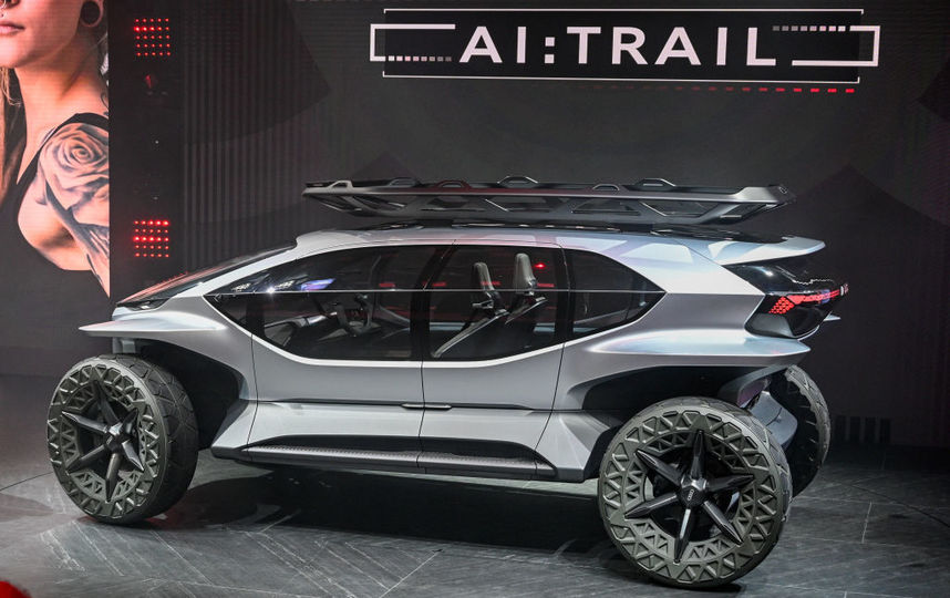 2019 IAA Frankfurt Auto Show. Audi AI:TRAIL.  Getty