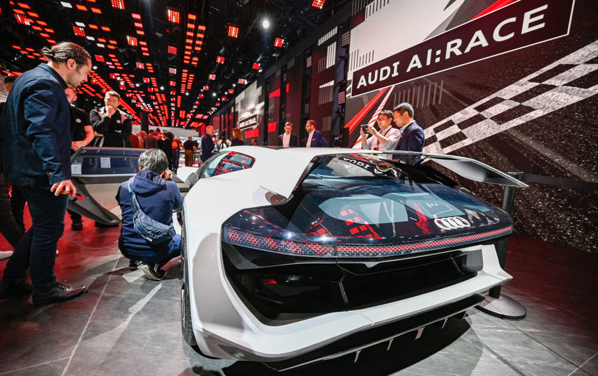 2019 IAA Frankfurt Auto Show. Audi AI:RACE.  Getty