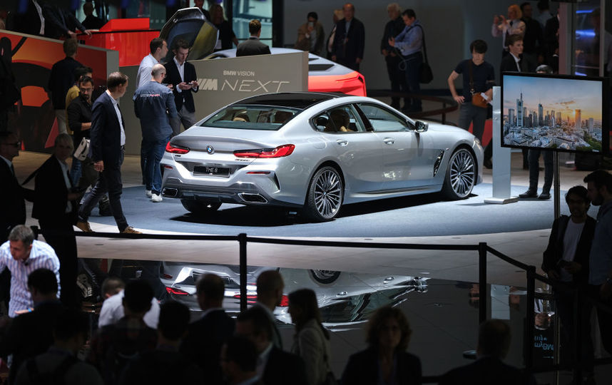 2019 IAA Frankfurt Auto Show. BMW 8.  Getty