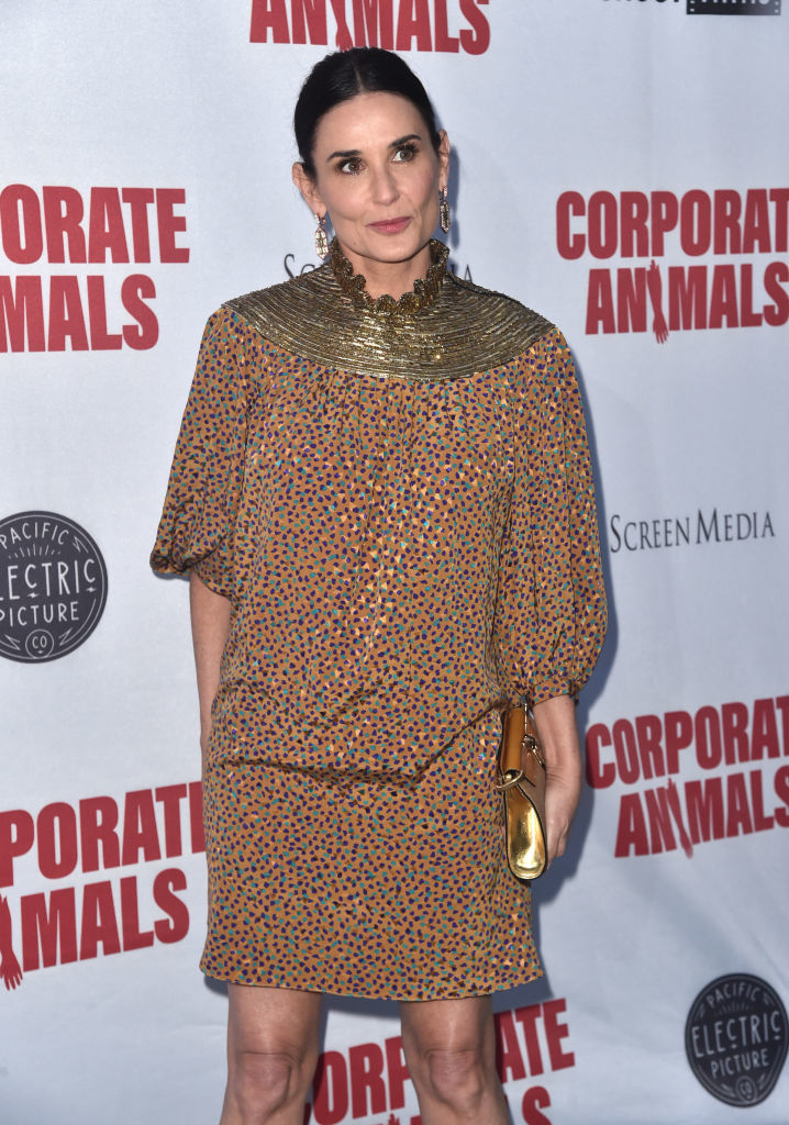 Деми Мур на премьере "Corporate Animals". Фото Getty