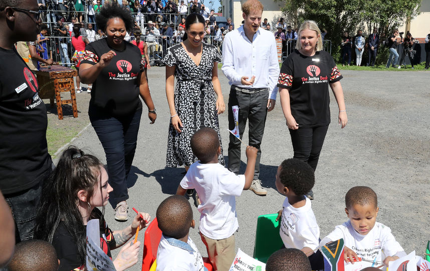 Визит Меган Маркл и принца Гарри в Южную Африку. Фото Getty