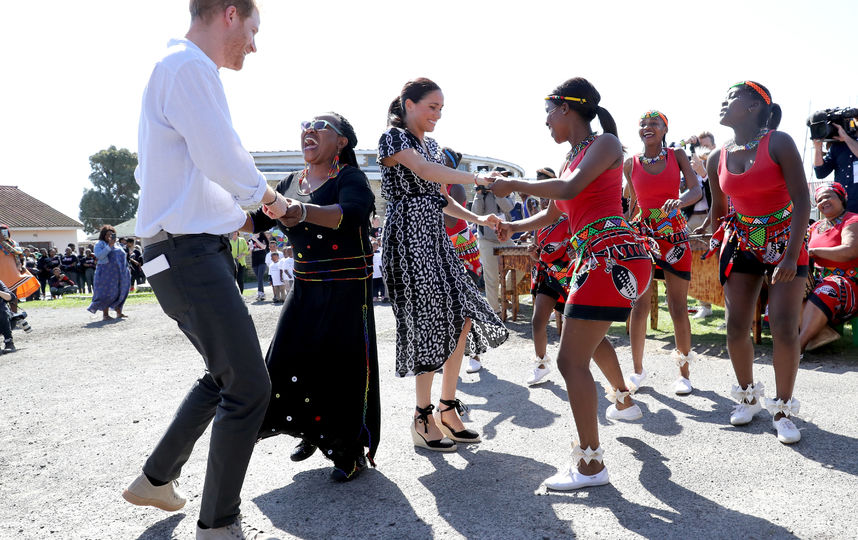 Визит Меган Маркл и принца Гарри в Южную Африку. Фото Getty