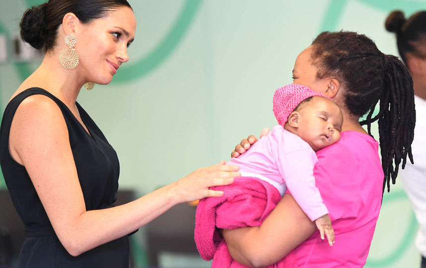 Меган Маркл посетила организацию, которая поддерживает ВИЧ-положительных мам. Фото Getty