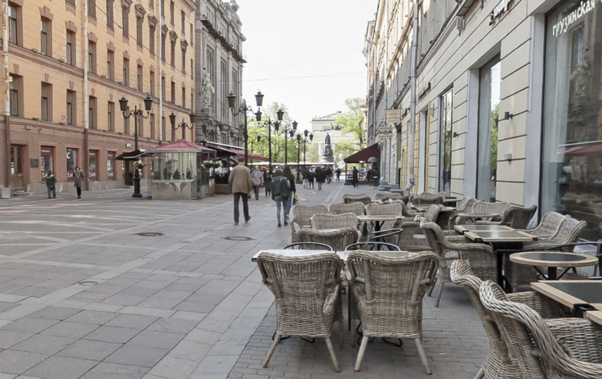 Малая Садовая улица. Фото скриншот Яндекс.Панорамы