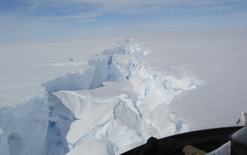 В Восточной Антарктиде от ледника Эймери откололся айсберг весом в 315 млрд тонн. Фото AFP