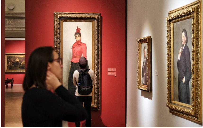 Выставка картин Репина - одна из самых масштабных за последние 25 лет. Фото Алена Бобрович, "Metro"