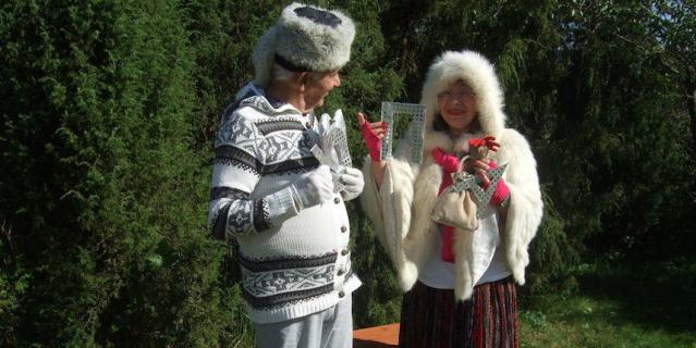 "Я тебе не дедушка, я – Кай, а рядом со мной Герда". "Я тебе не дедушка, я – Кай, а рядом со мной Герда".