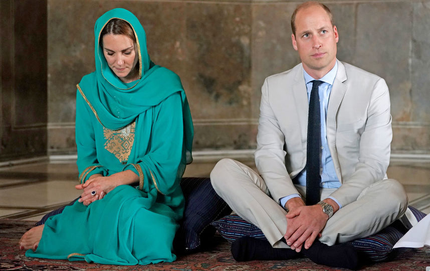 Кейт Миддлтон и принц Уильям в Лахоре. Фото Getty