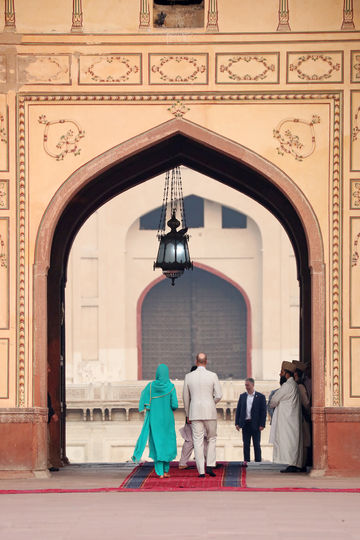 Кейт Миддлтон и принц Уильям в Лахоре. Фото Getty