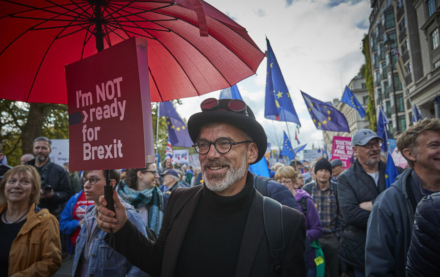 Протесты в Великобритании. Фото Getty