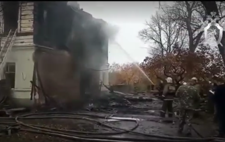 СК назвал поджог причиной пожара в жилом доме в Ярославской области. Фото www.sledcom.ru
