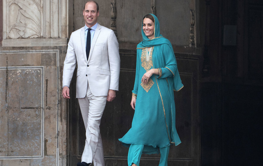 Кейт Миддлтон и принц Уильям, официальный визит в Пакистан, фотоархив. Фото Getty