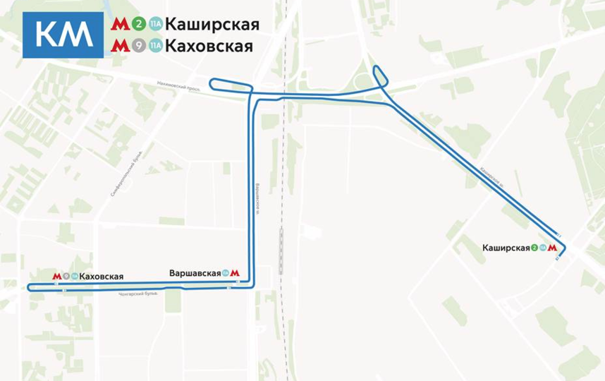 Бесплатные автобусы КМ свяжут станции Каховской линии. Фото предоставлено ГУП "Мосгортранс", "Metro"