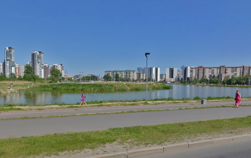 Так озеро выглядело летом 2018 года. Фото скриншот Яндекс.Панорамы