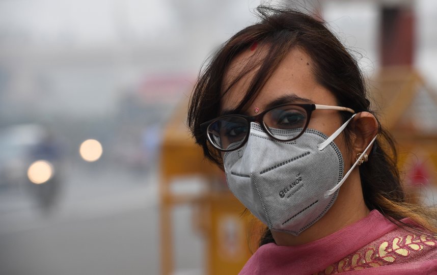 Нью-Дели охватил рекордный уровень смога. Фото AFP