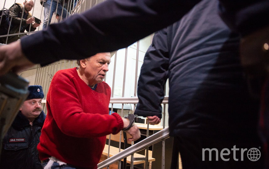 Олег Соколов в зале суда. Фото Святослав Акимов, "Metro"