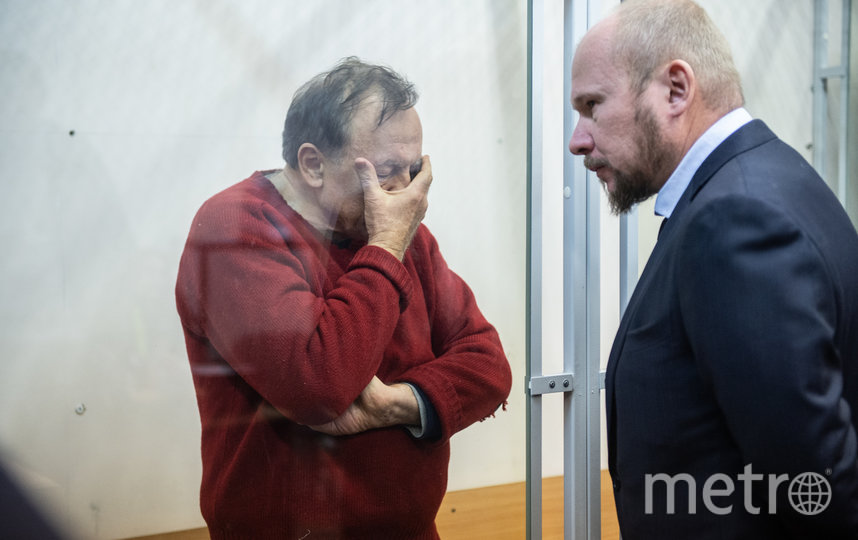 Олег Соколов в зале суда. Фото Святослав Акимов, "Metro"