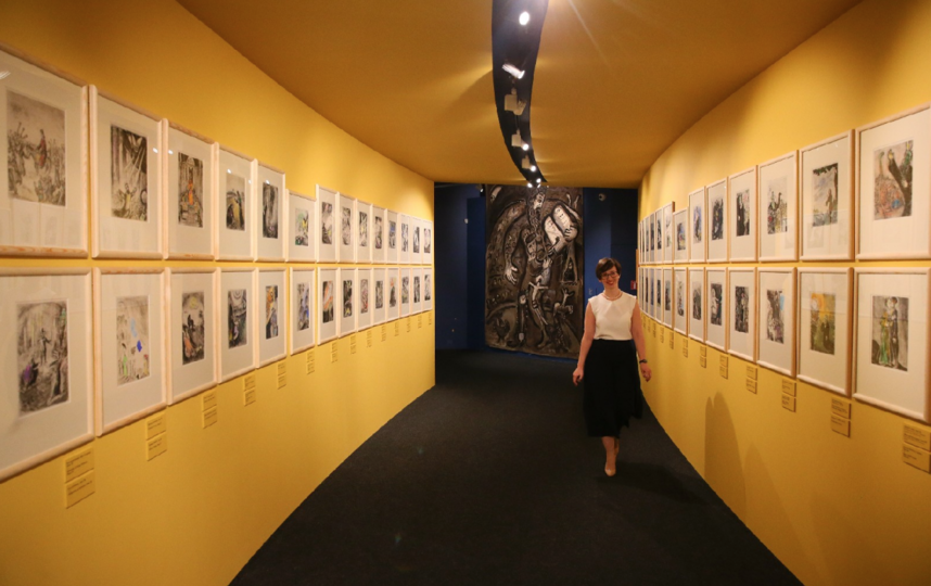 Выставка "Шагал: между небом и землёй". Фото Василий Кузьмичёнок
