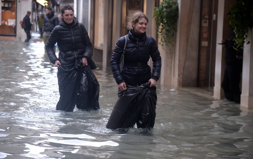 Наводнение в Венеции. Фото AFP