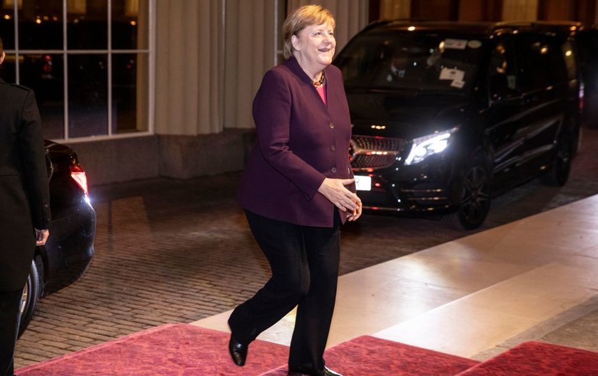 Прием в Букингемском дворце. Ангела Меркель. Фото Getty