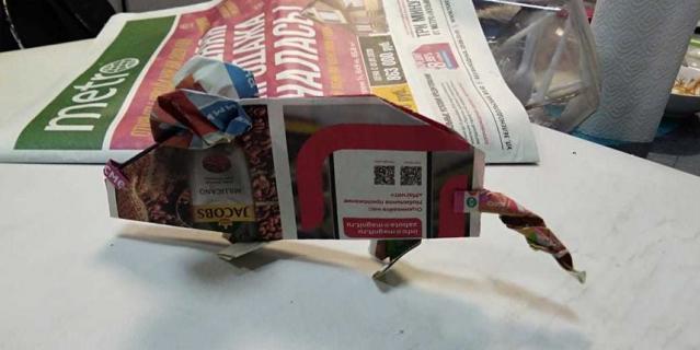 Наша читательница Галина Петрова создала ёлочную игрушку в виде символа будущего года – крысы. Наша читательница Галина Петрова создала ёлочную игрушку в виде символа будущего года – крысы.