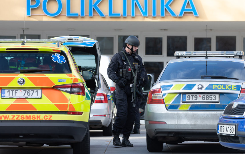 В больнице чешского города Острава произошла стрельба. Фото AFP