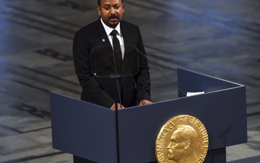 В Осло вручили Нобелевскую премию мира за 2019 год. Фото AFP