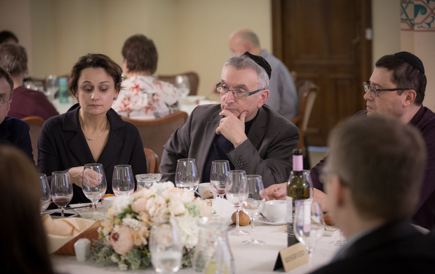 В Петербурге в Большой хоральной синагоге прошел израильско-венгерский ужин. 