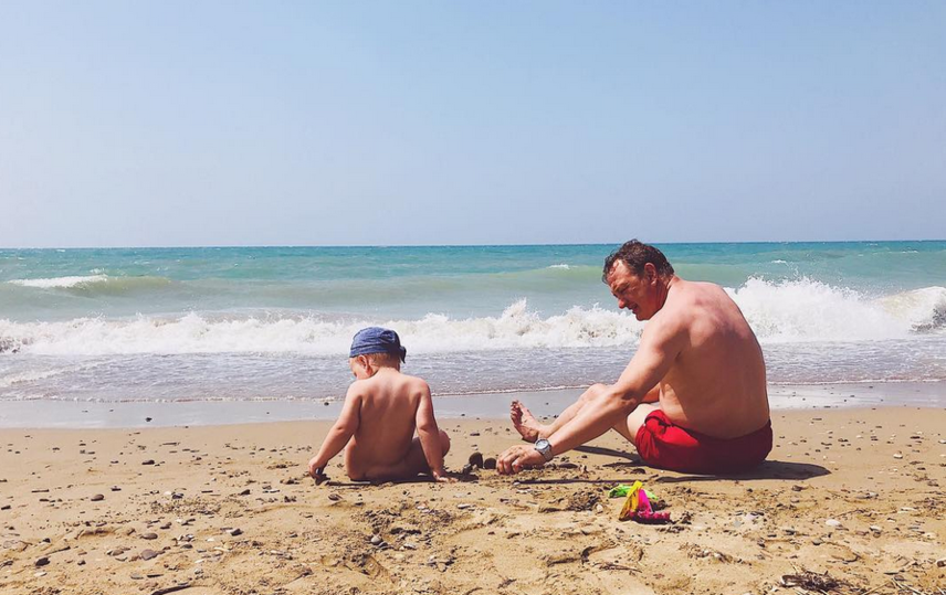 Марат Башаров с сыном. Фото Скриншот Instagram: @elizavetabasharova