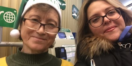 Эльфы в петербургском метро: создаем новогоднее настроение