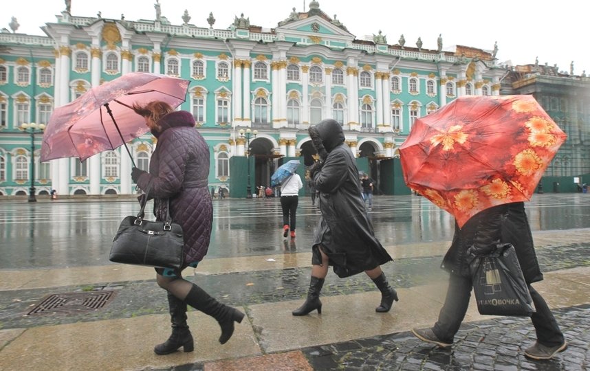 В Петербурге непогода. Фото Интерпресс
