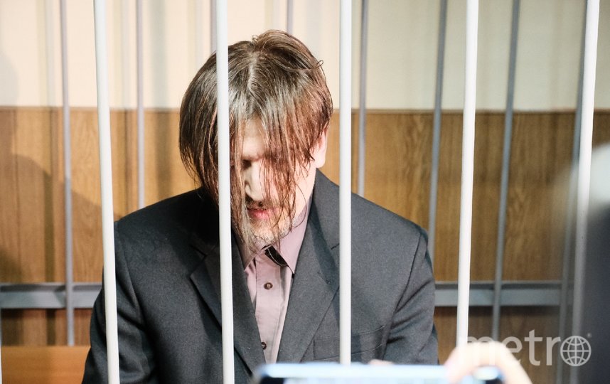 Андрей Бовт в зале суда. Фото Алена Бобрович, "Metro"