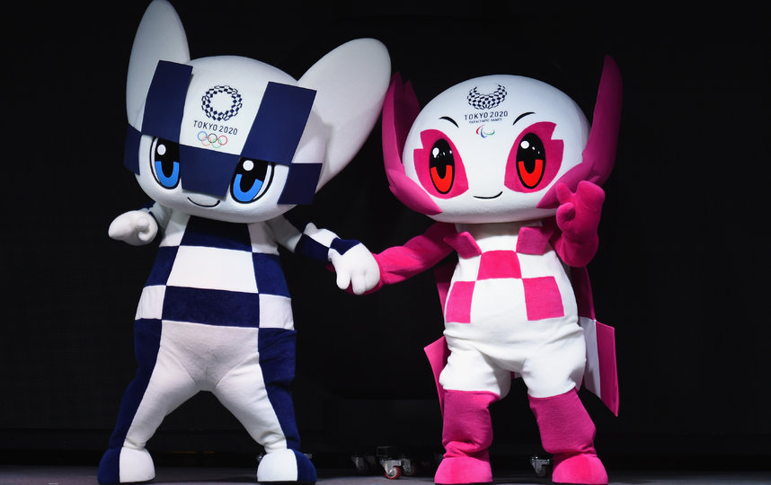 Символы Олимпиады в Токио-2020. Фото Getty
