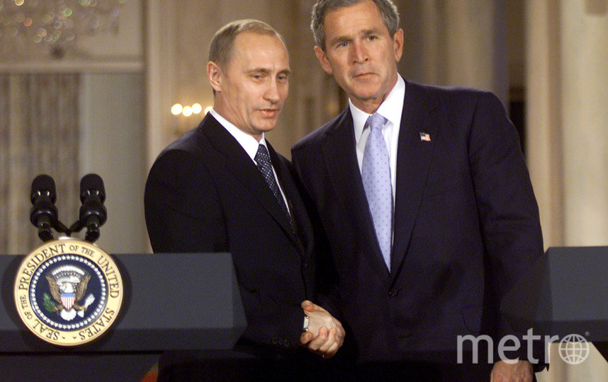 Раскрепощённые, классные! Танцы Путина и Буша под 