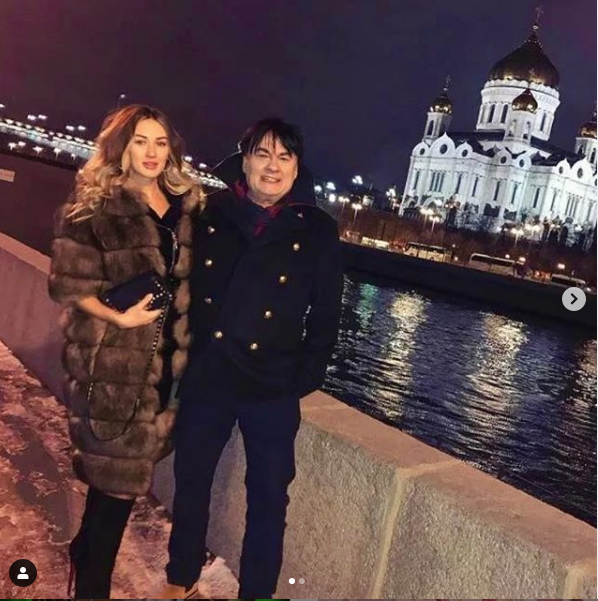 Александр Серов с дочерью Мишель. Фото скриншот instagram.com/alexander_serov_official