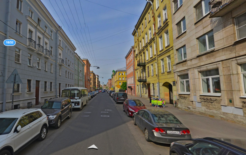 Дегтярная улица. Фото Яндекс.Панорамы