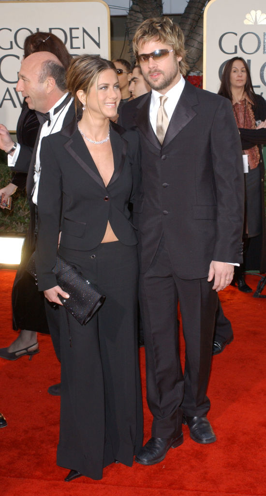 Дженнифер Энистон и Брэд Питт. Фото Getty