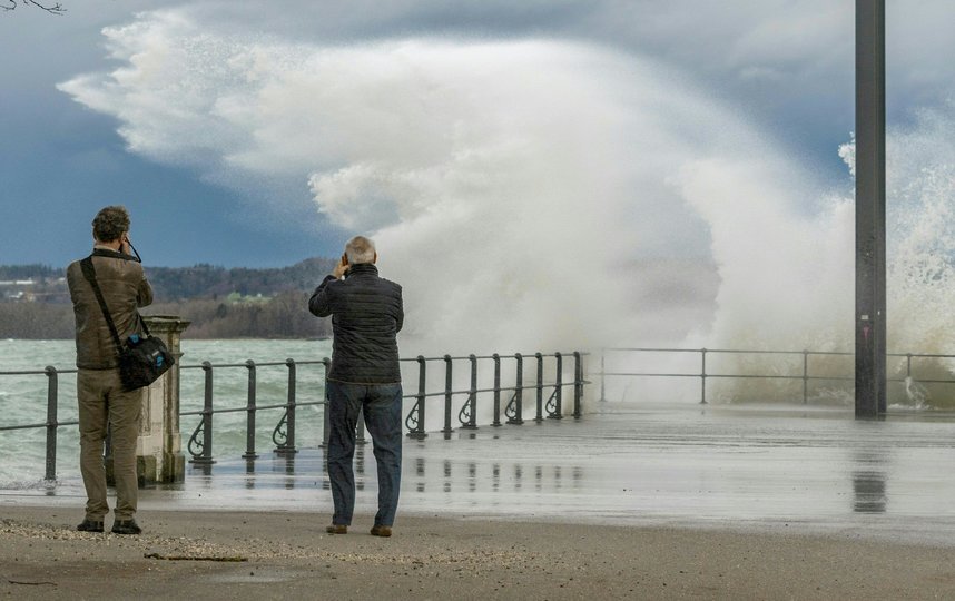 Ураган "Кьяра" обрушился на Европу. Австрия. Фото AFP
