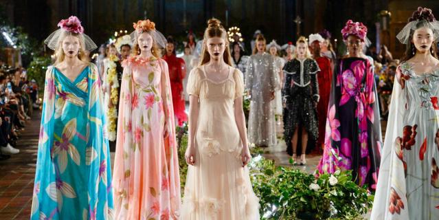 Показ Rodarte в Нью-Йорке. Показ Rodarte в Нью-Йорке.