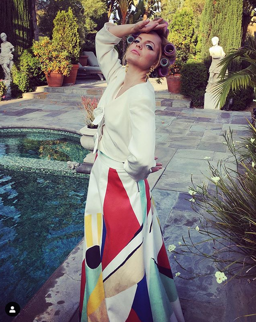 Мина Сувари сейчас. Фото Скриншот Instagram: @menasuvari