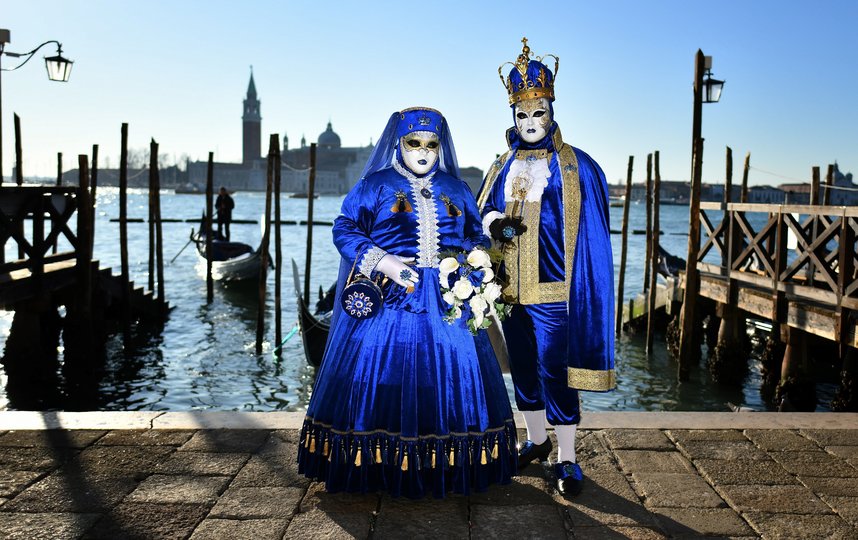 В Венеции проходит традиционный карнавал. Фото AFP