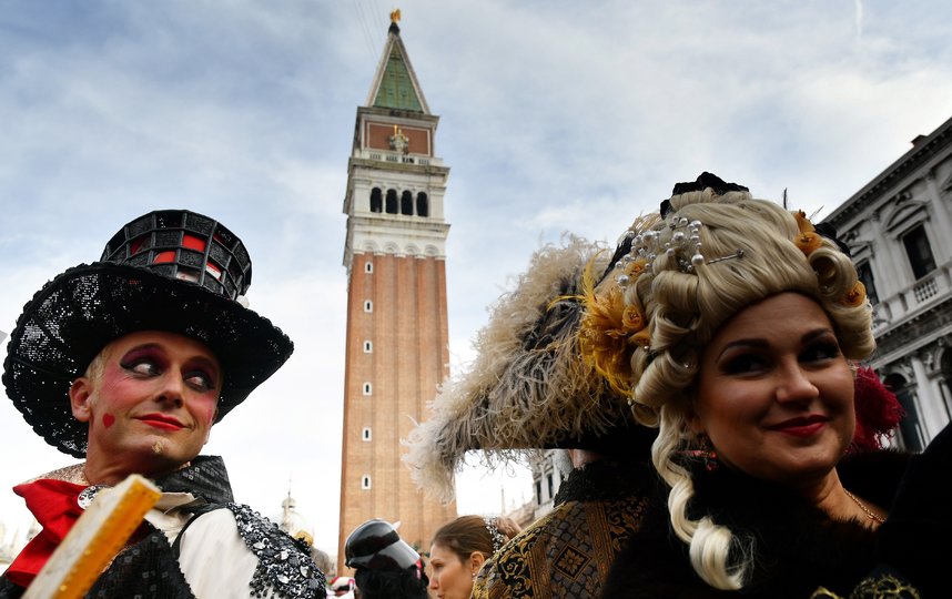В Венеции проходит традиционный карнавал. Фото AFP