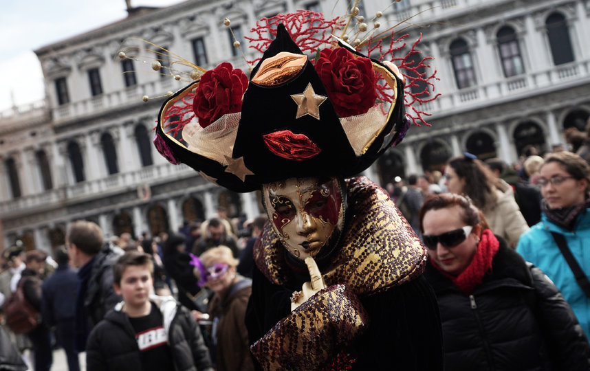 В Венеции проходит традиционный карнавал. Фото Getty