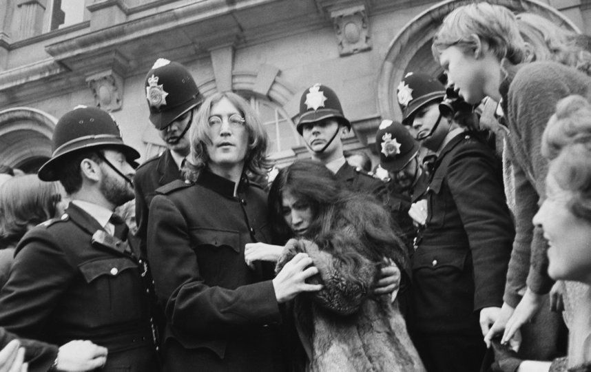 Йоко Оно и Джон Леннон. Фото Getty
