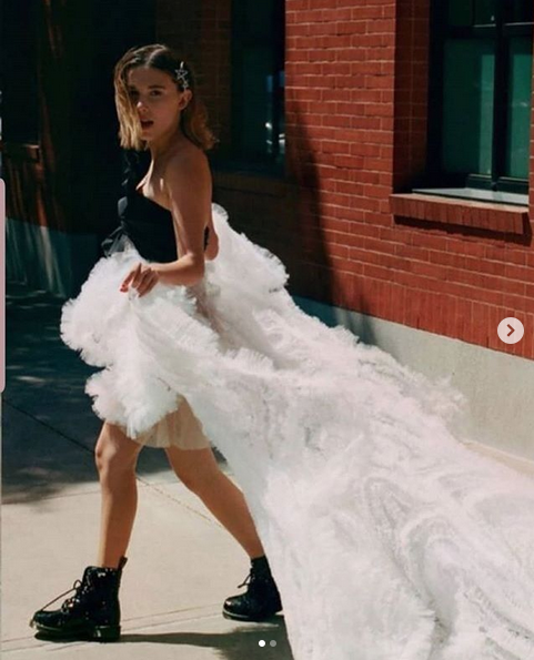 Милли Бобби Браун. Фото скриншот: instagram.com/milliebobbybrown/ Милли Бобби Браун. Фото скриншот: instagram.com/milliebobbybrown/