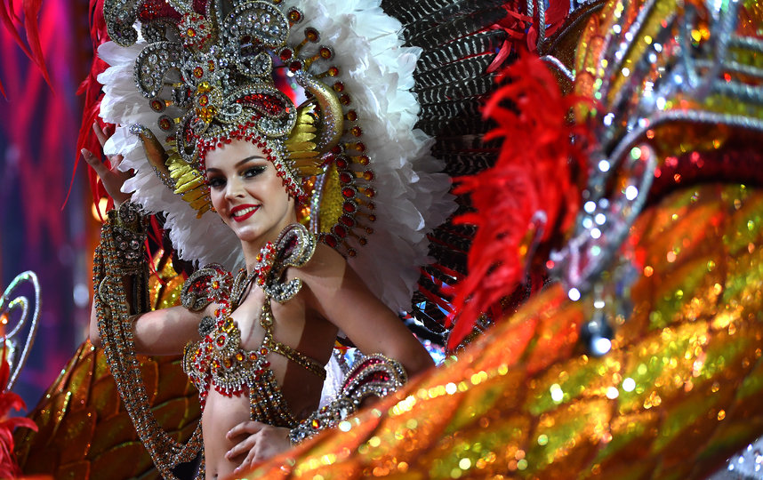 Карнавал в Санта-Крус-де-Тенерифе. Фото AFP