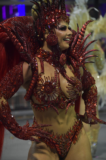 Карнавал в Рио-де-Жанейро. Фото AFP