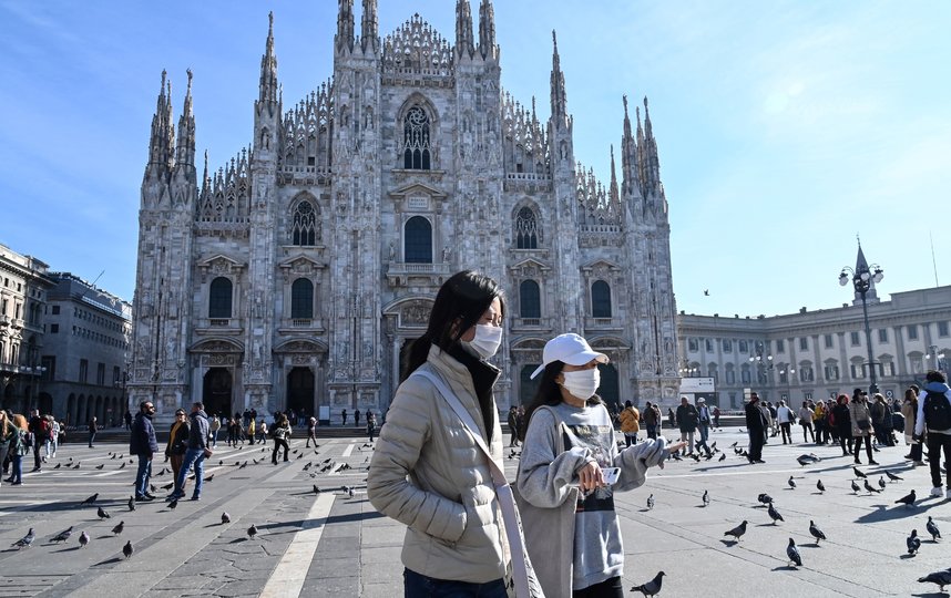 Миланский собор закрыт для посещения. Фото AFP