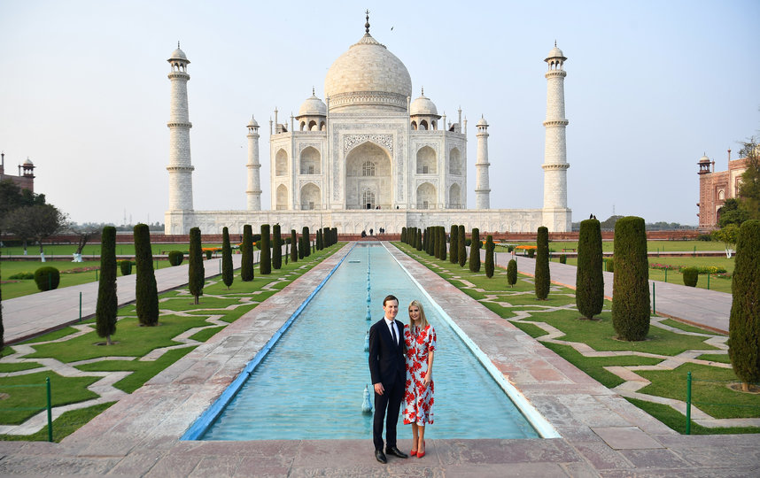 Иванка Трамп с супругом. Фото AFP