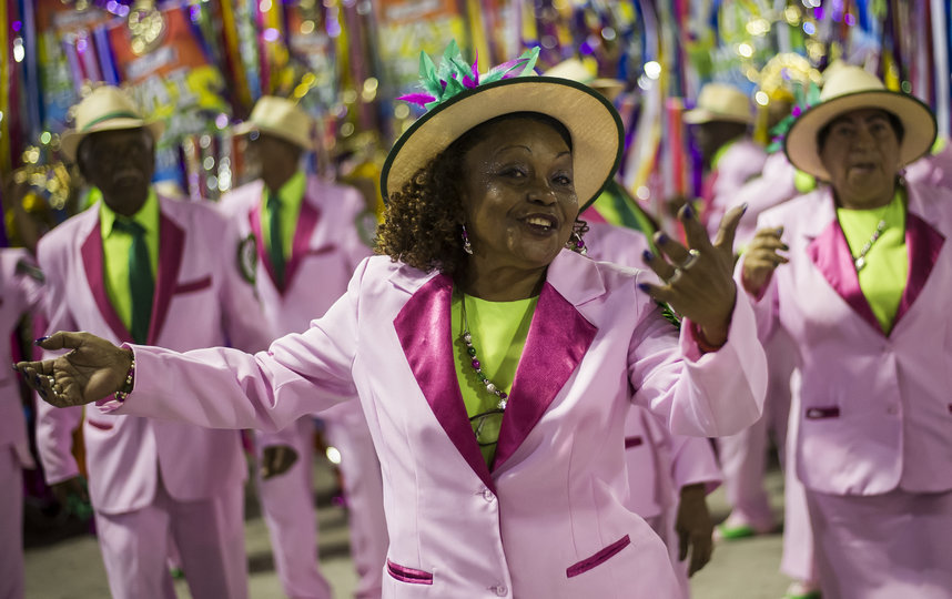 В Рио-де-Жанейро проходит карнавал. Фото Getty